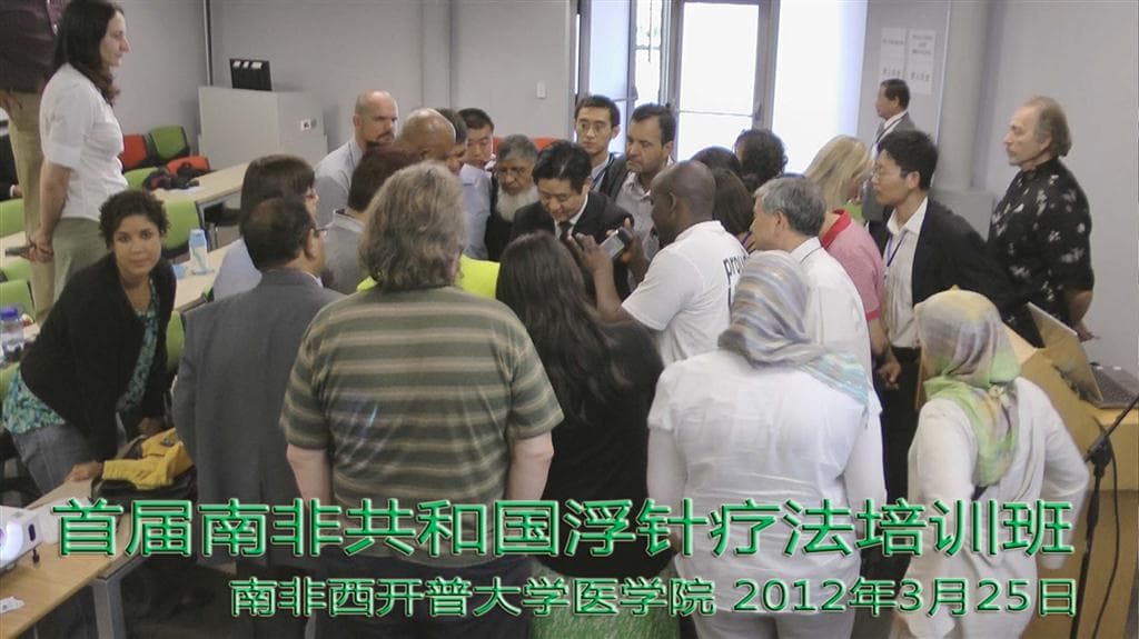 第172届（南非共和国、迪拜酋长国）浮针疗法学习班成功举办并圆满结束 （2012年3月23日-31日）