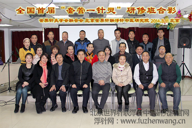 首届“套管一针灵疗法”成功在京举办并圆满结束 （2014年3月11日-12日） 北京