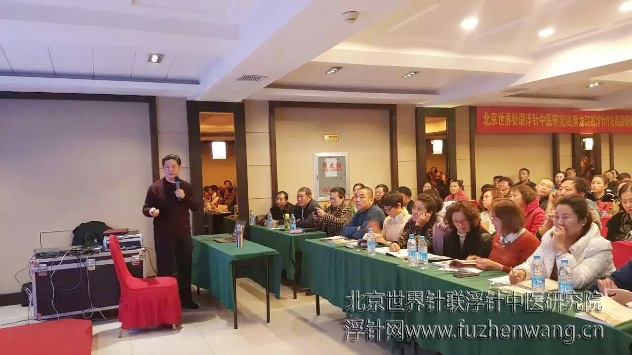 【多功能皮下套管针疗法】世界针联浮针中医研究院第382届新型浮针疗法研修班在黑龙江哈尔滨成功举办并圆满结束(2015年11月22-11月23日)哈尔滨
