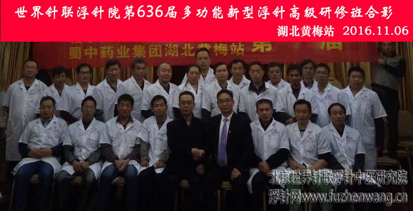 【多功能套针疗法】“第636届湖北黄梅站多功能套针疗法、腕踝针疗法、太极神针、特色新型彩色膏药制作、中外自然疗法应用学习班”圆满结束​